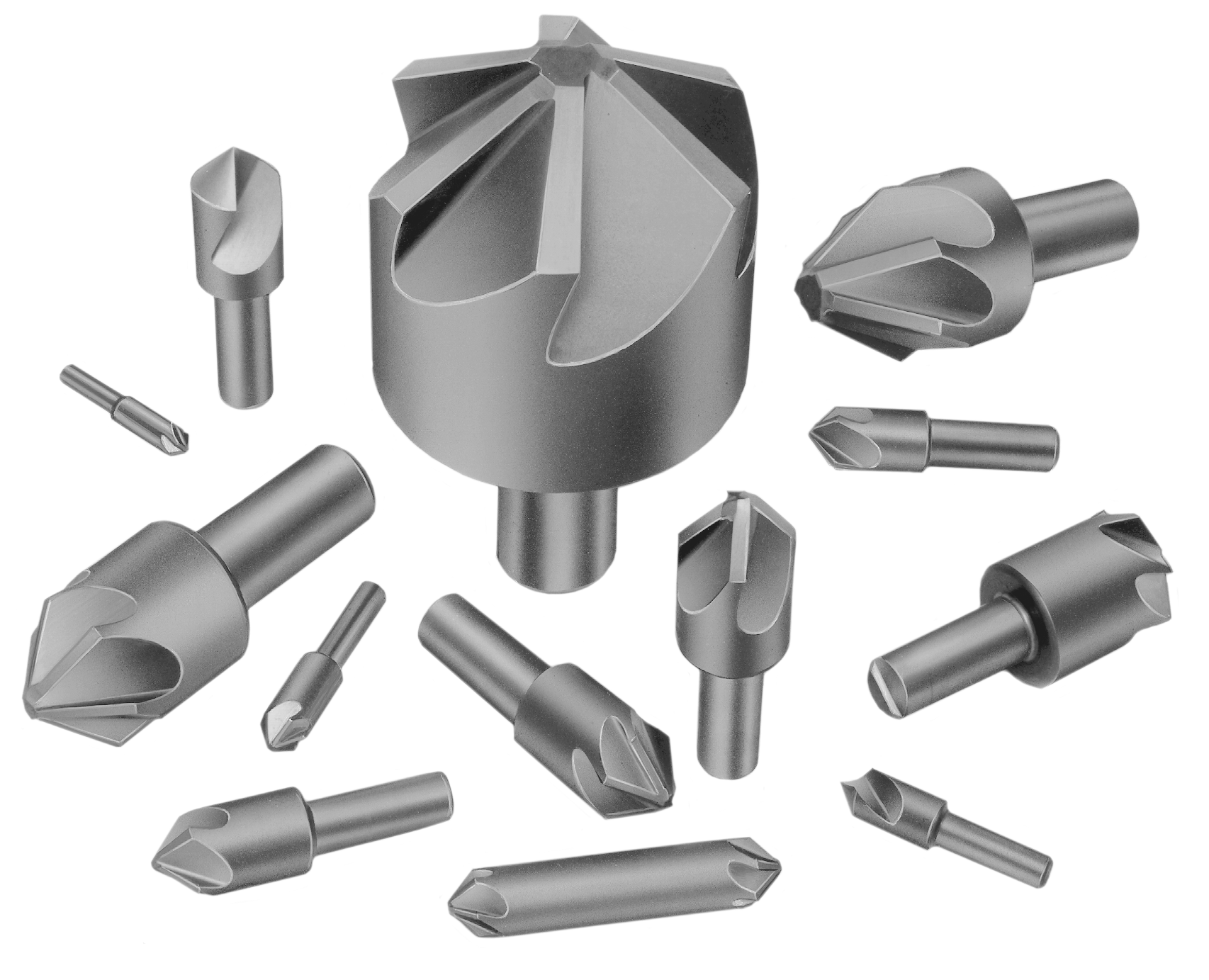 Severance Chatterless Countersinks - 6-Flute Design