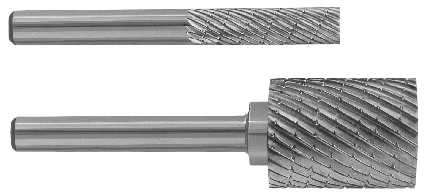 Midget Mill Shape A - Cylindrical Square End diagram