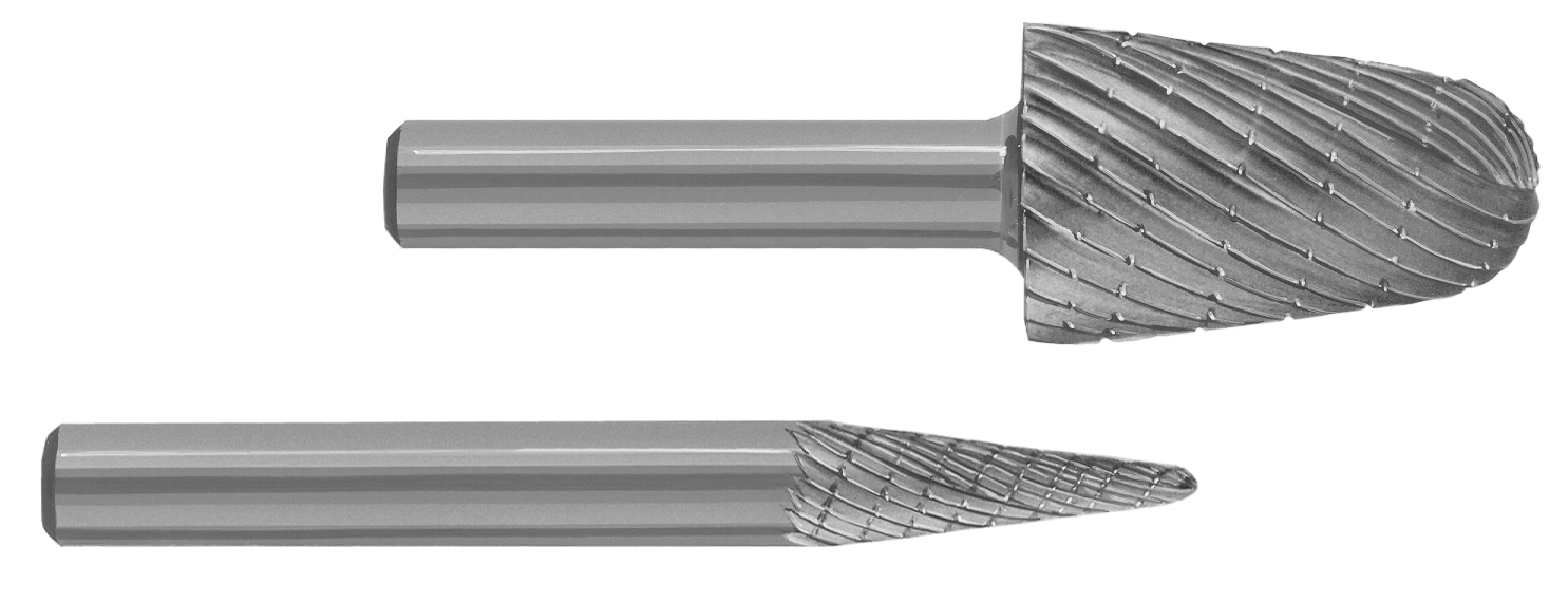 Midget Mill Shape L - Inverted Cone diagram