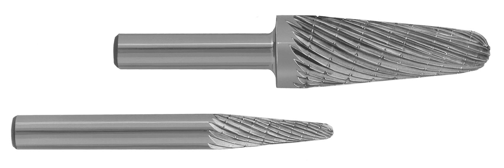 Midget Mill Shape M - Cone Pointed End diagram