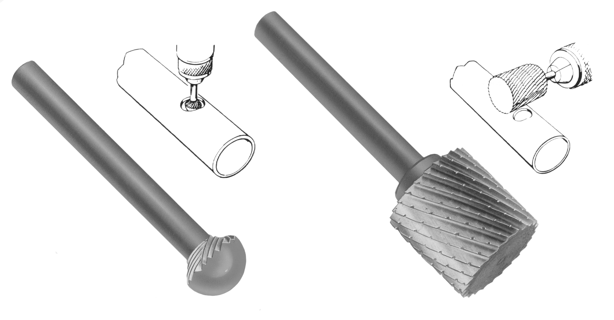 Tube Hole Deburring Tool